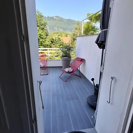 Le Balcon Du Port- Private Parking Aix-les-Bains